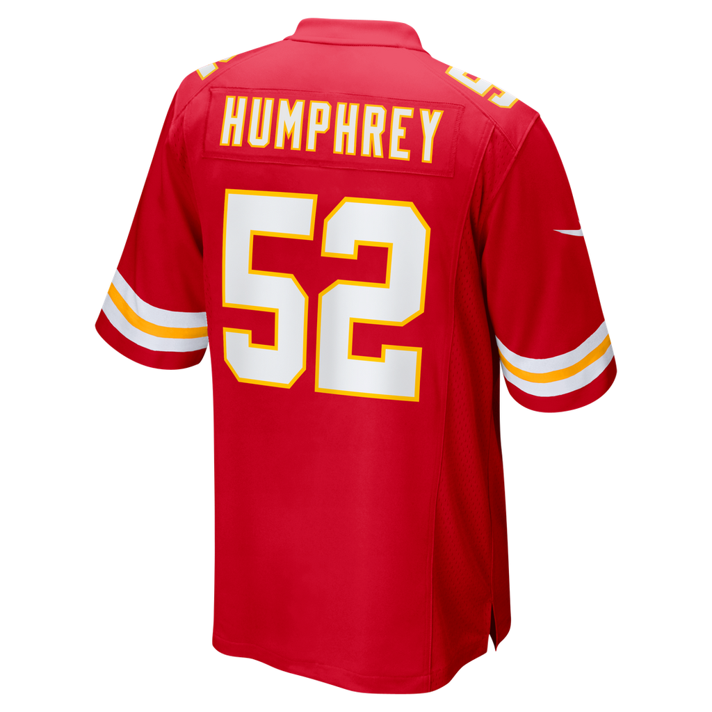 Creed Humphrey Kansas City Chiefs Nike Game Jersey - Red