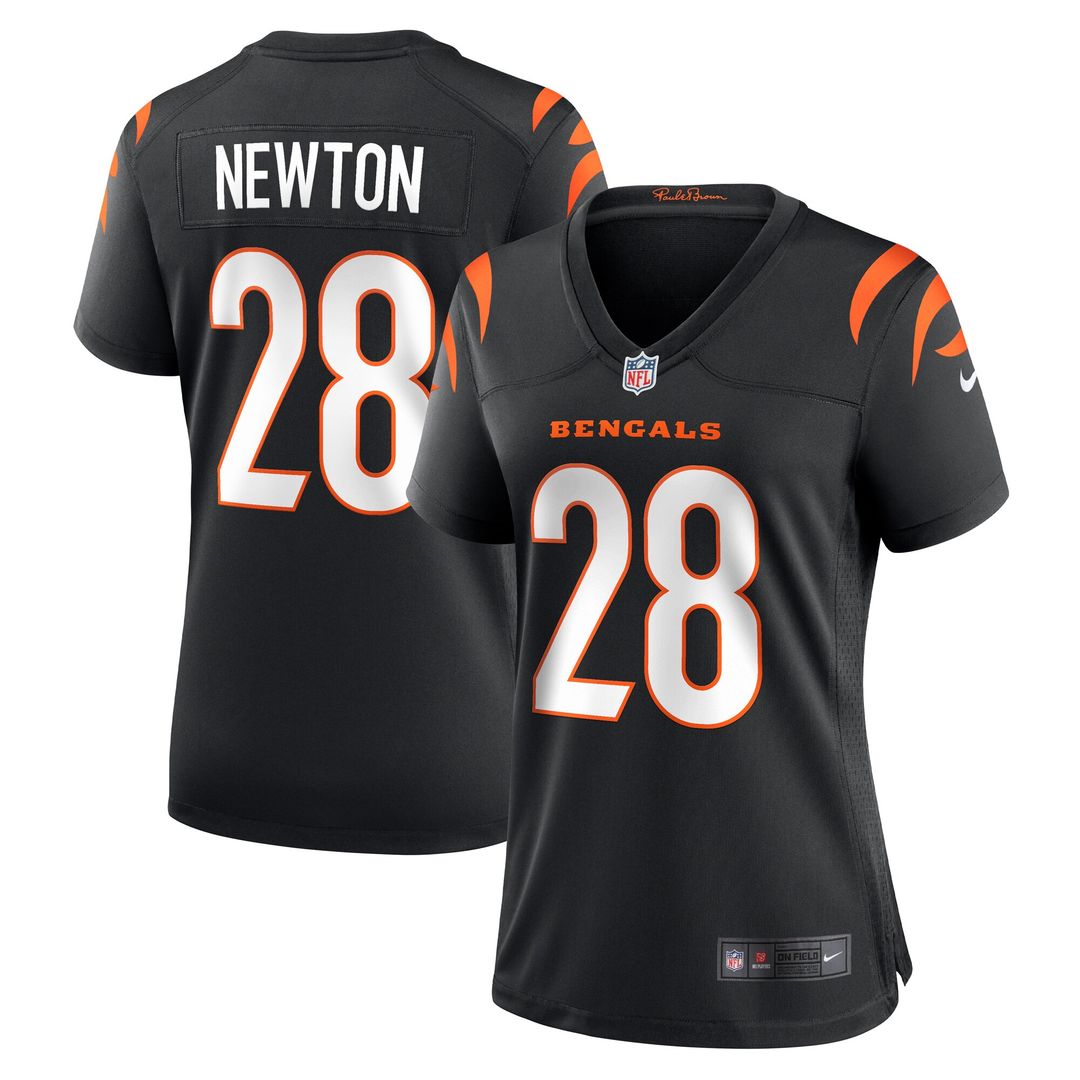 Josh Newton Cincinnati Bengals Nike Women's  Game Jersey -  Black