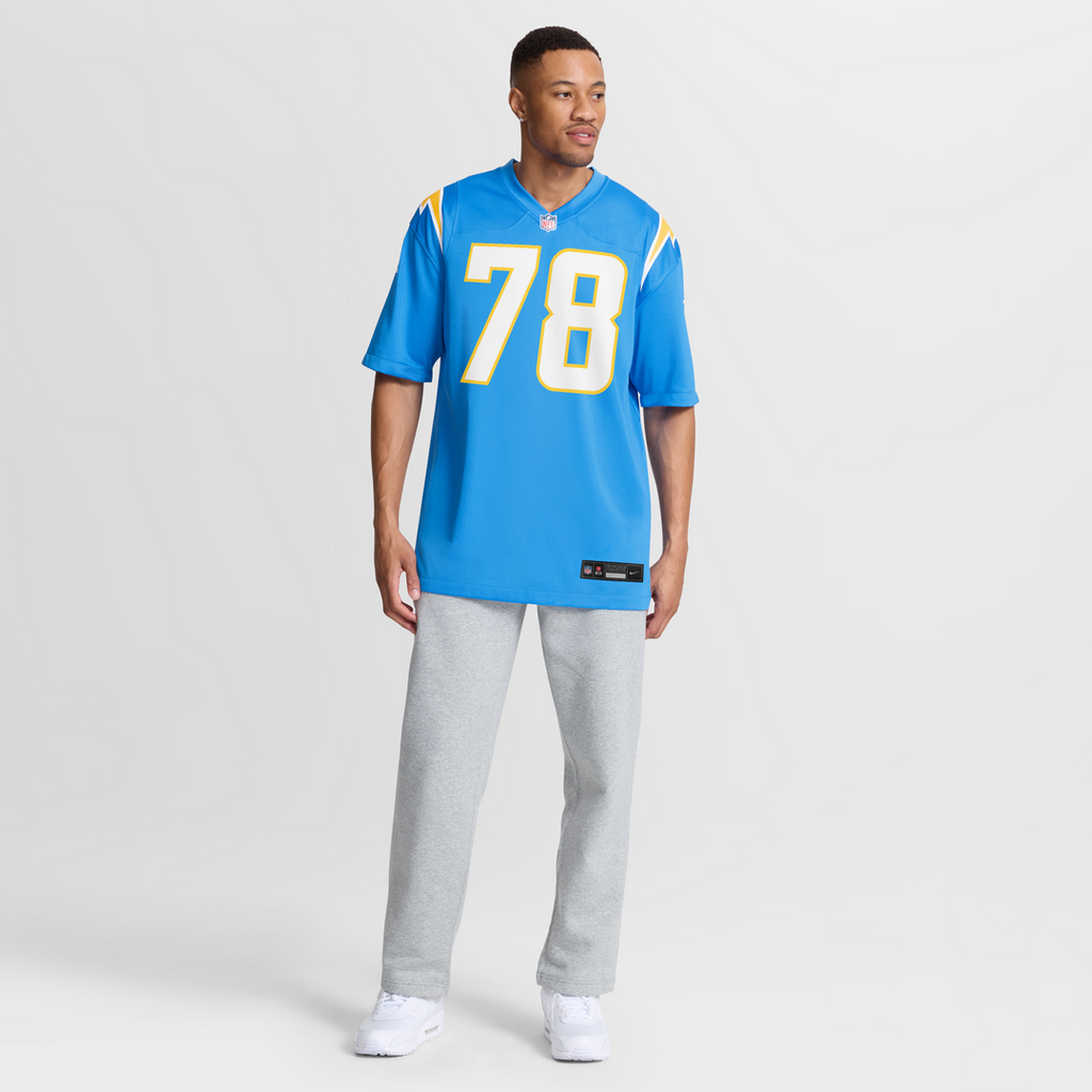 Andre James Los Angeles Chargers Nike Team Game Jersey -  Powder Blue