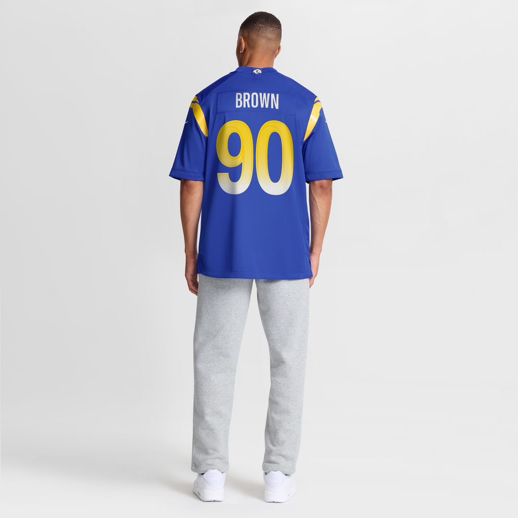Earnest Brown IV Los Angeles Rams Nike Team Game Jersey -  Royal