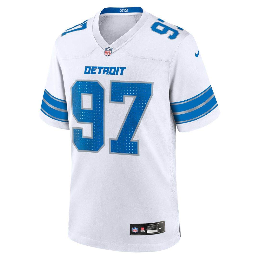 Aidan Hutchinson Detroit Lions Nike Game Jersey - Blue