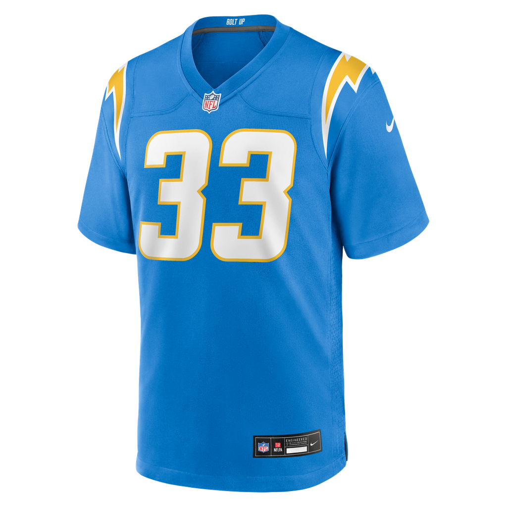 Deane Leonard Los Angeles Chargers Nike Game Player Jersey - Powder Blue
