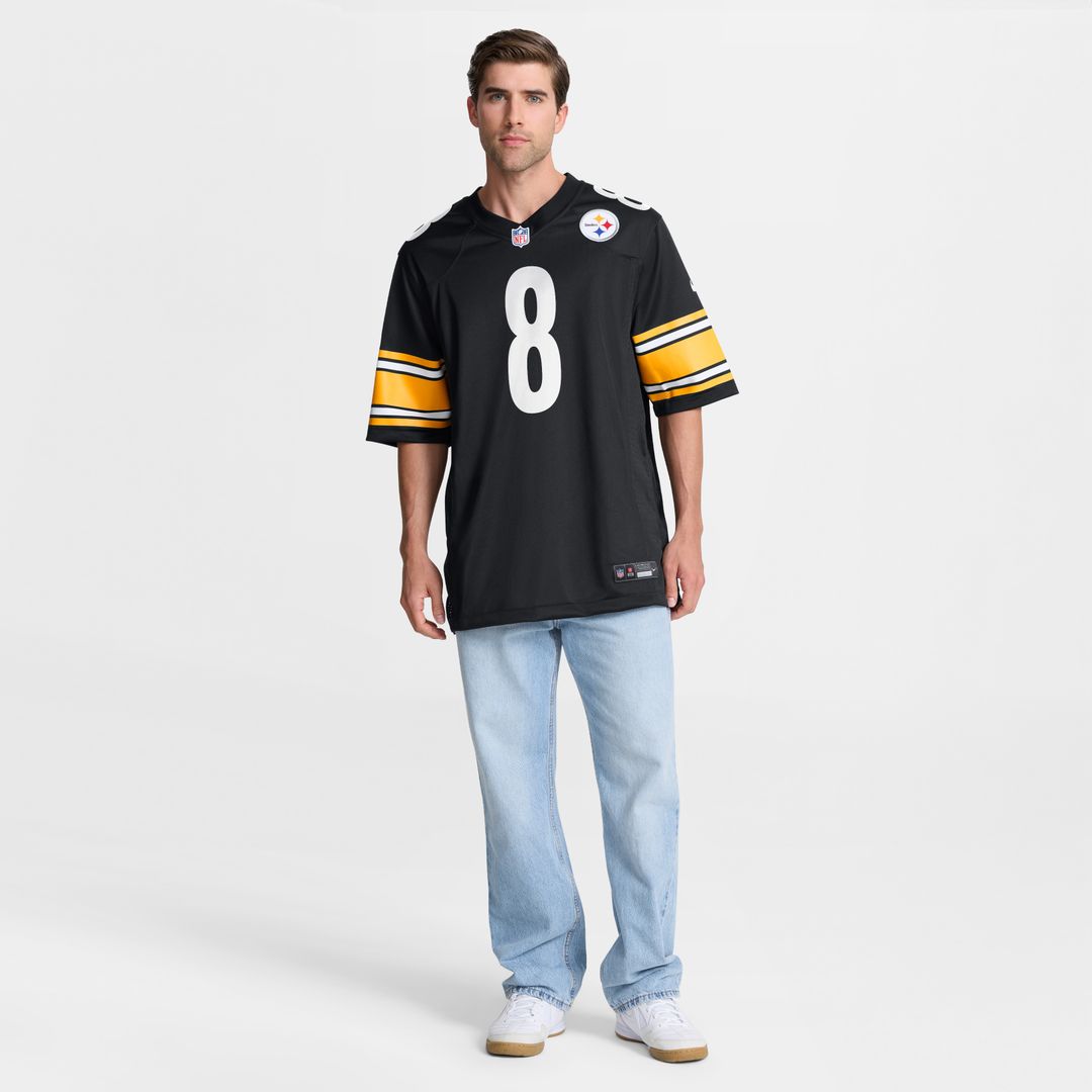 Aaron Rodgers Pittsburgh Steelers Nike Game Jersey - White