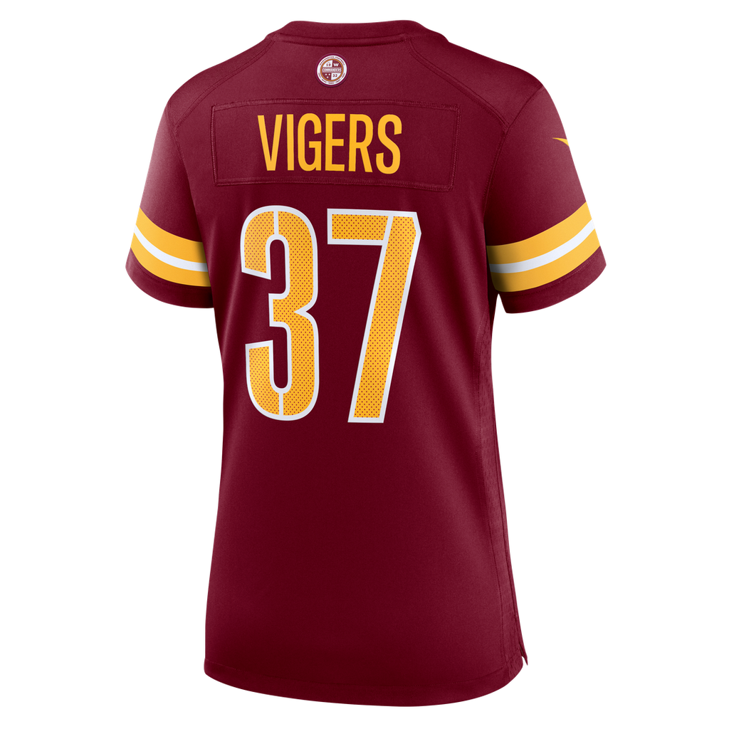 Car'lin Vigers Washington Commanders Nike Women's Team Game Jersey -  Burgundy