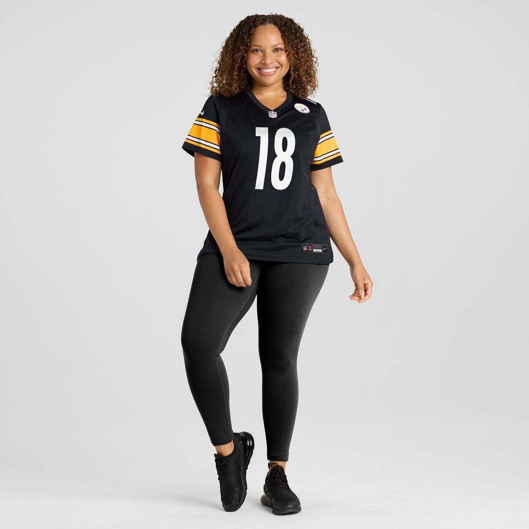 Will Howard Pittsburgh Steelers Nike Women's Team Game Jersey -  Black