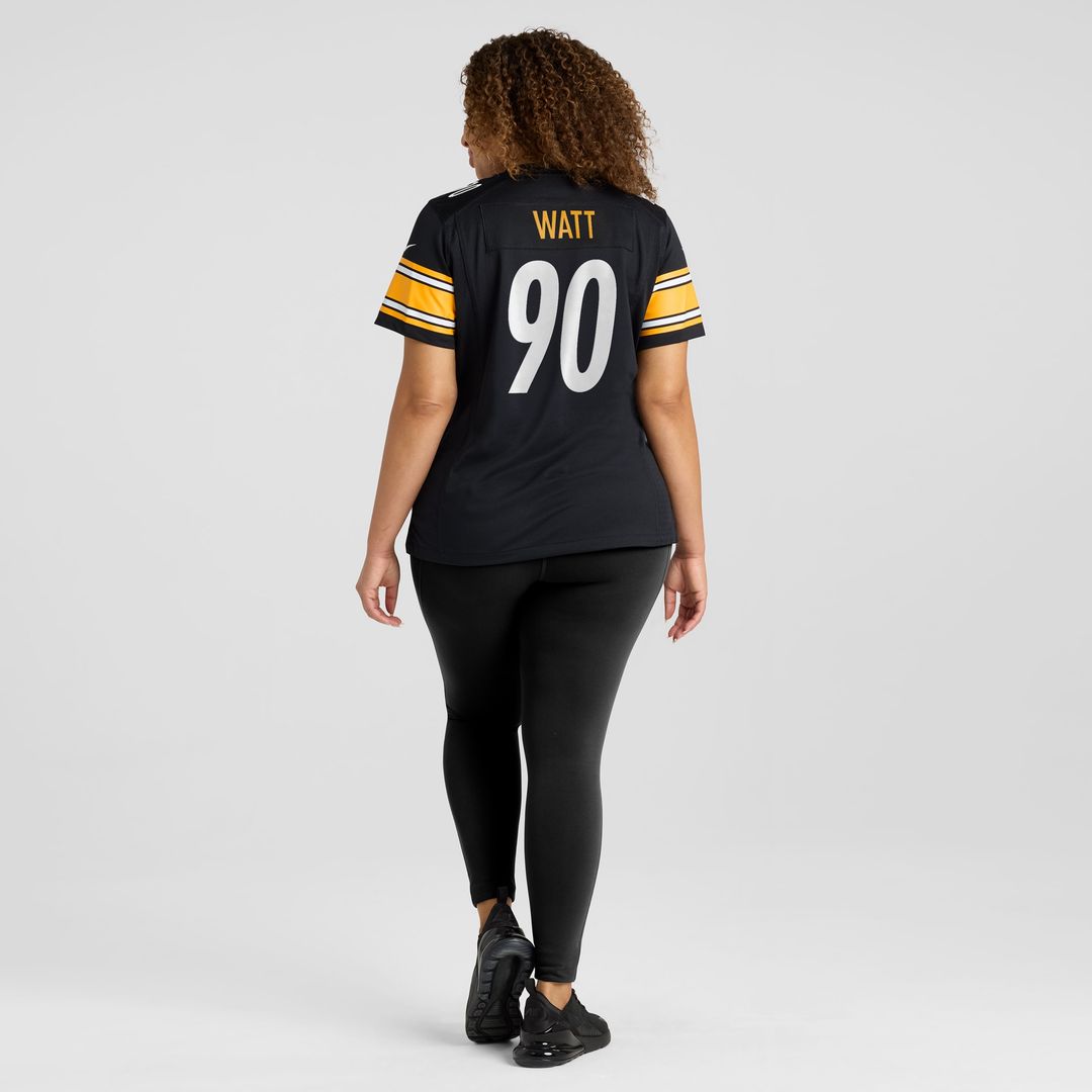 T.J. Watt Pittsburgh Steelers Nike Women's Alternate 1933 Throwback Game Jersey - Gold