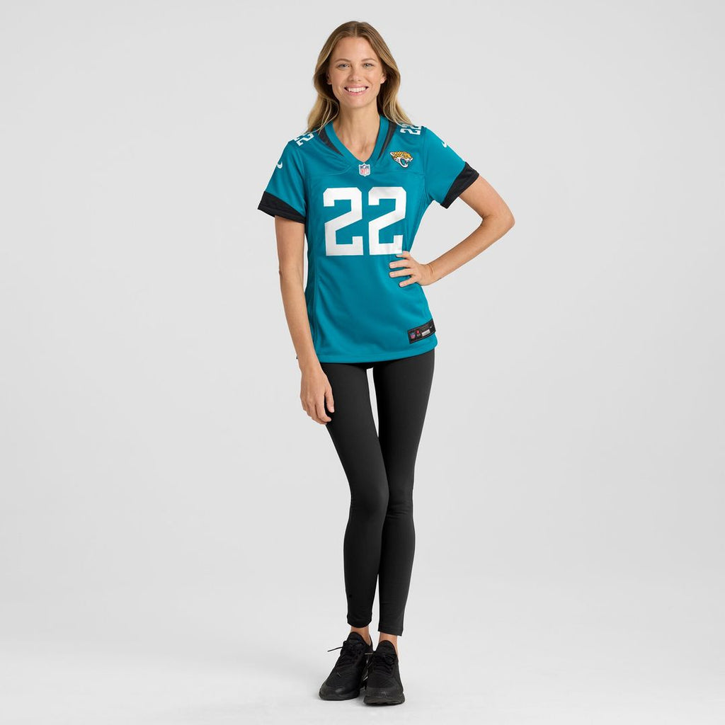 Jarrian Jones Jacksonville Jaguars Nike Women's  Game Jersey -  Teal