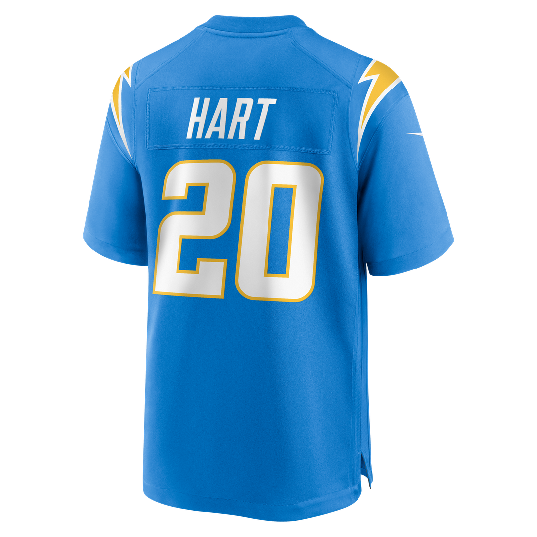 Cam Hart Los Angeles Chargers Nike Team Game Jersey -  Powder Blue