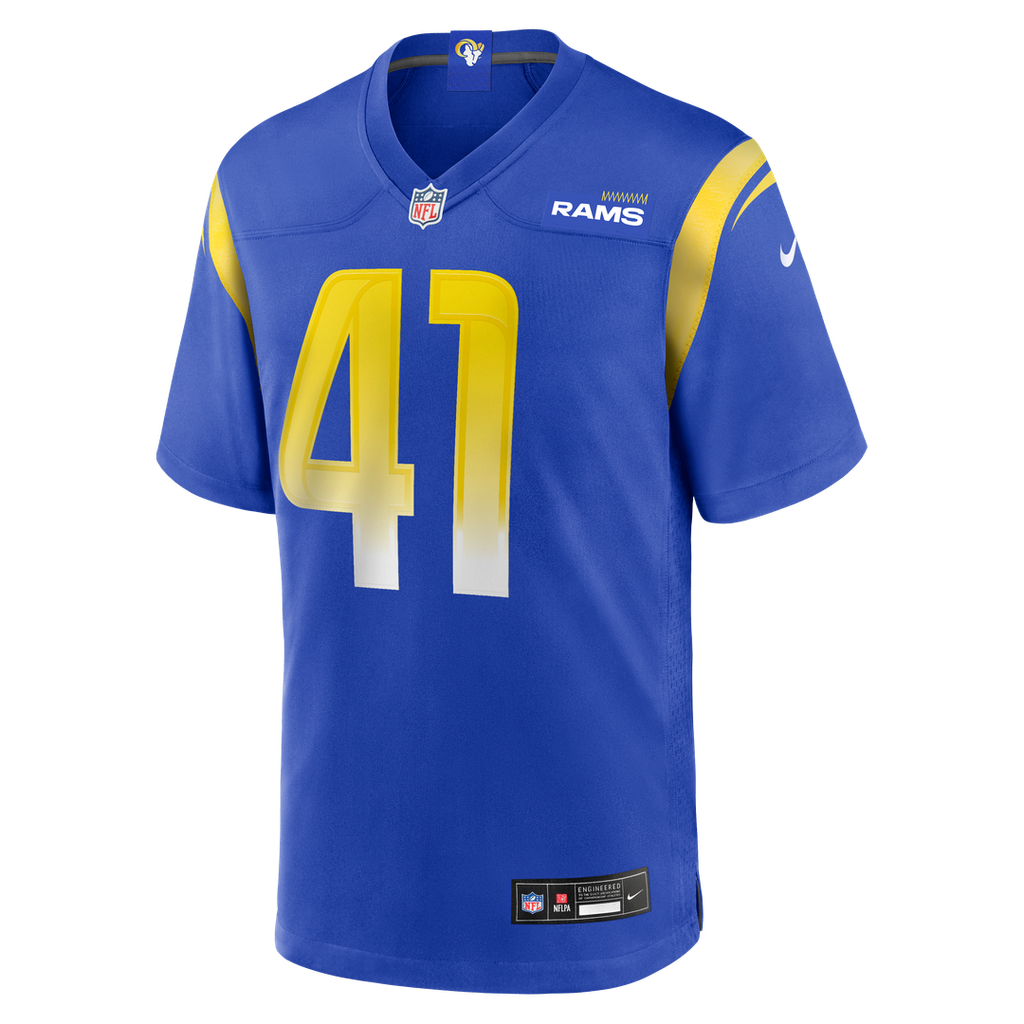 Cameron McCutcheon Los Angeles Rams Nike  Game Jersey - Royal