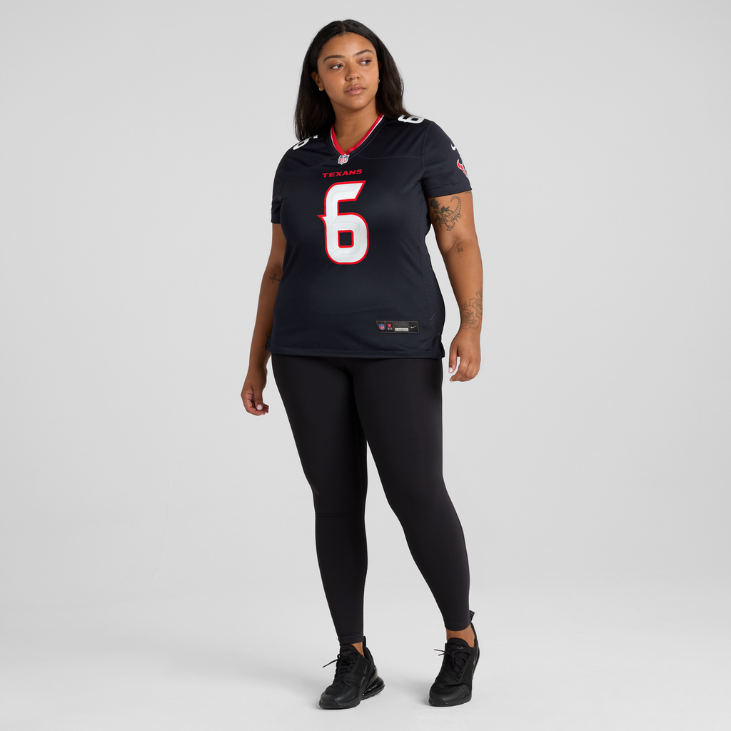 Reed Blankenship Houston Texans Nike Women's Team Game Jersey -  Navy