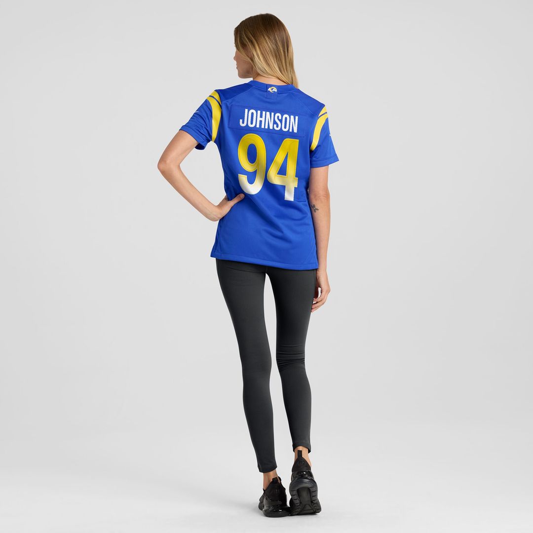 Desjuan Johnson Los Angeles Rams Nike Women's Home Game Jersey - Royal