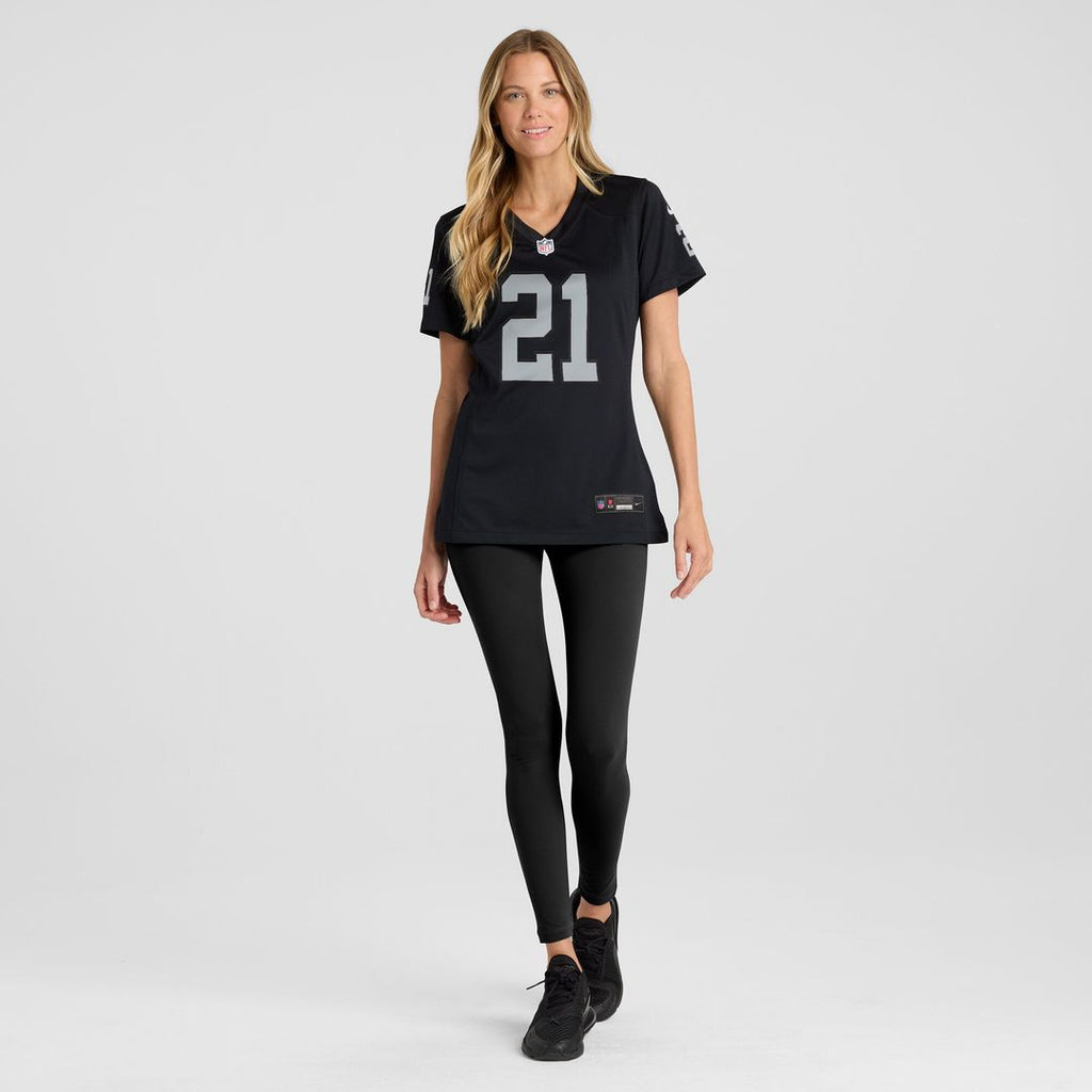 Cliff Branch Las Vegas Raiders Nike Women's Retired Player Game Jersey - Black