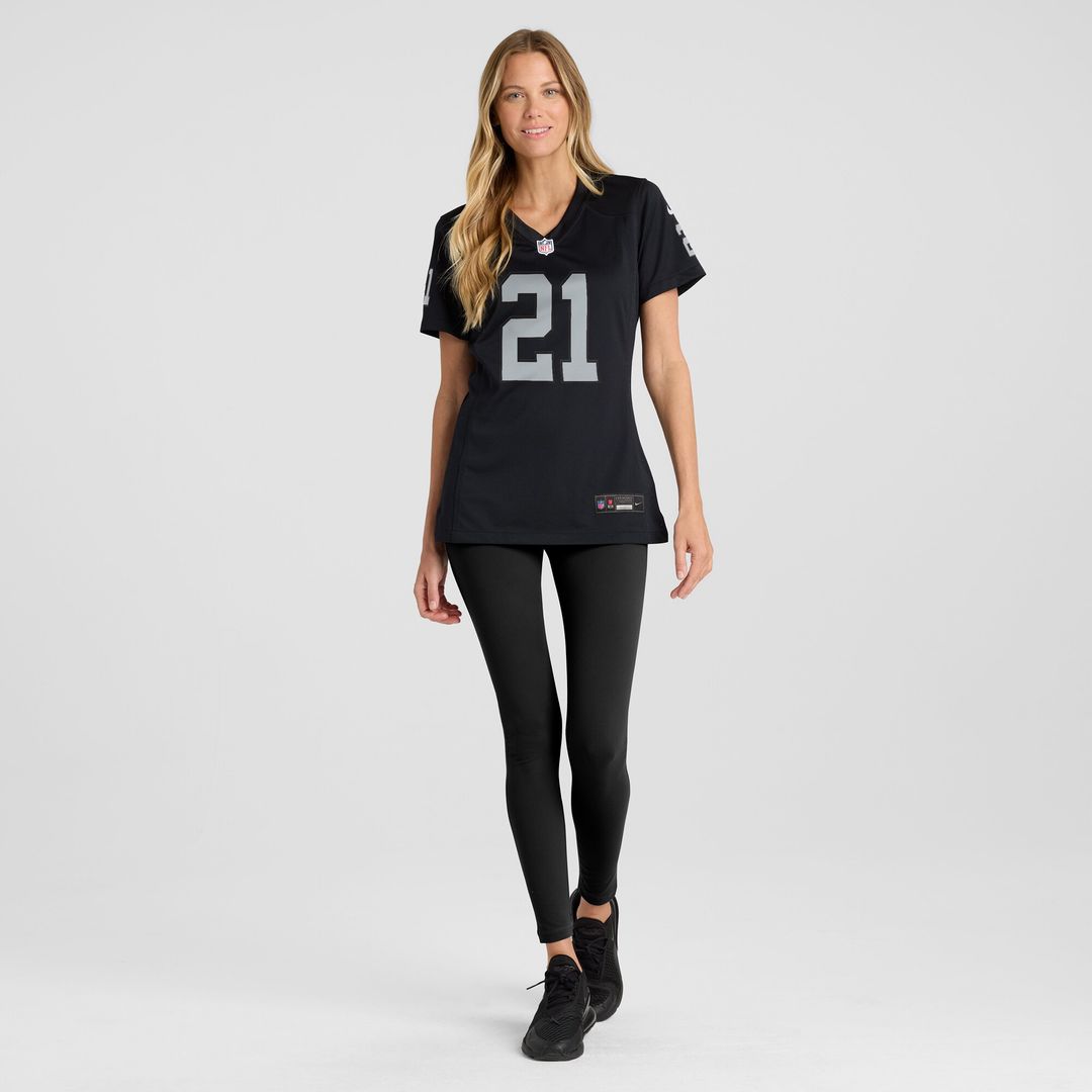 Cliff Branch Las Vegas Raiders Nike Women's Retired Player Game Jersey - Black
