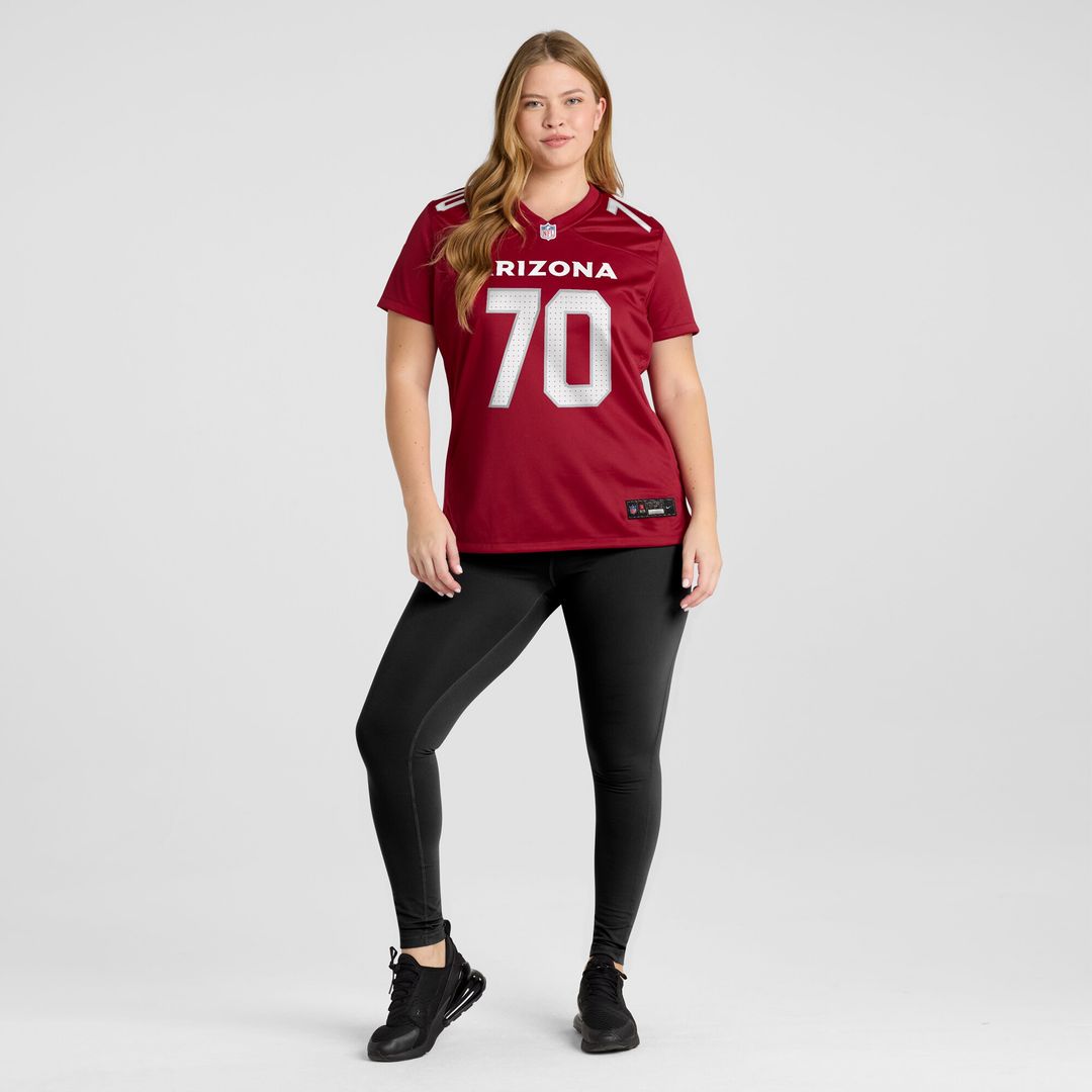 Paris Johnson Jr. Arizona Cardinals Nike Women's  Game Jersey -  Cardinal