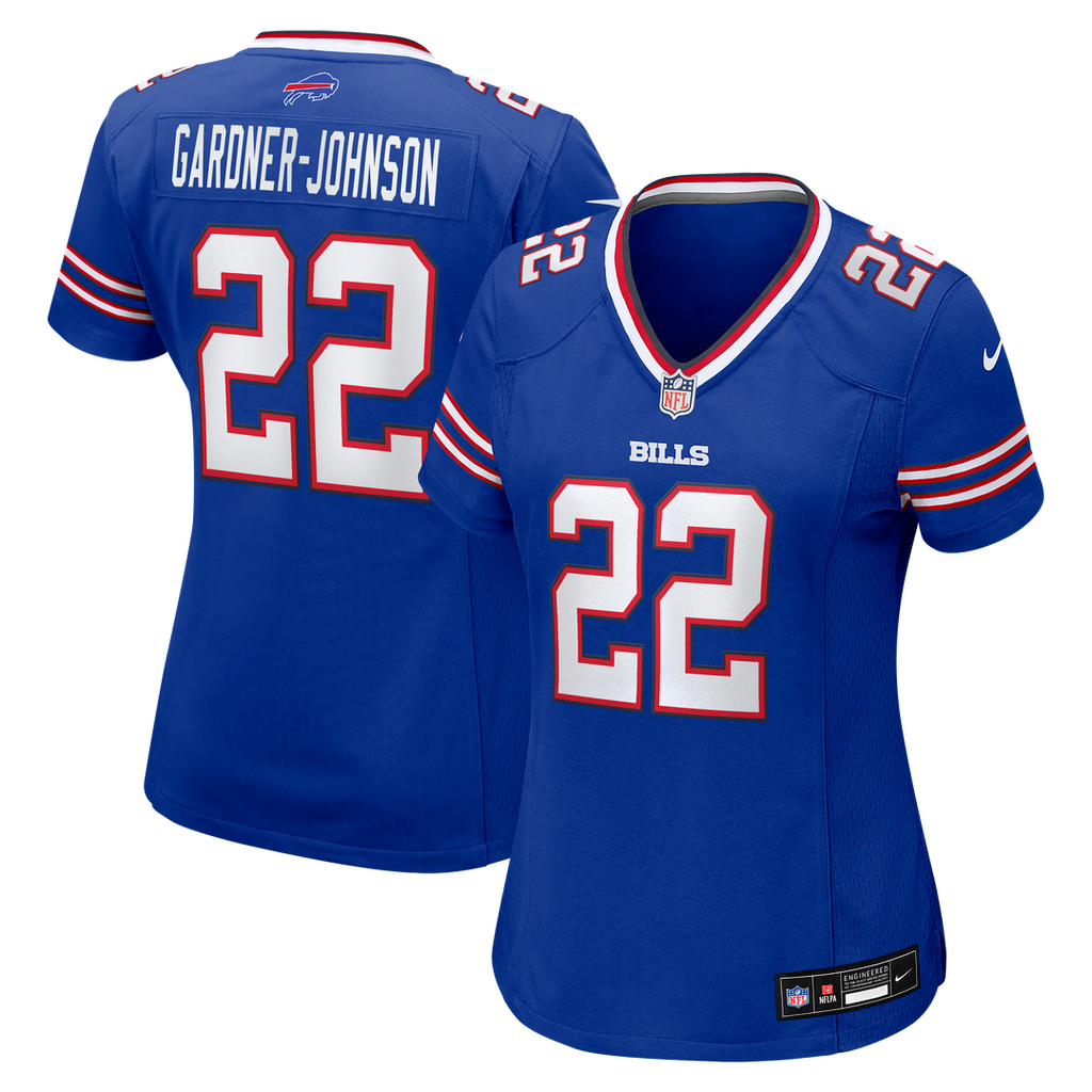 Chauncey Gardner-Johnson Buffalo Bills Nike Women's Team Game Jersey -  Royal