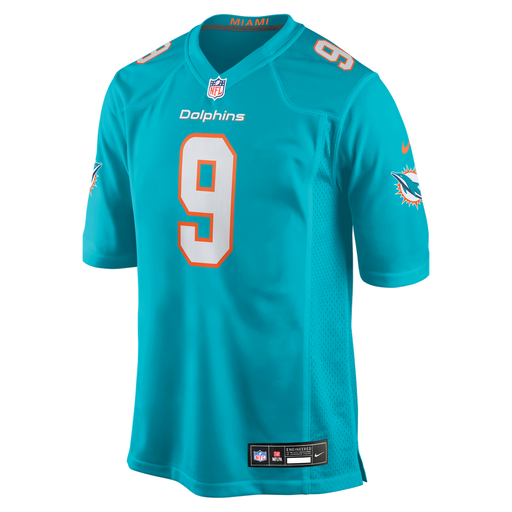 Ifeatu Melifonwu Miami Dolphins Nike Team Game Jersey -  Aqua