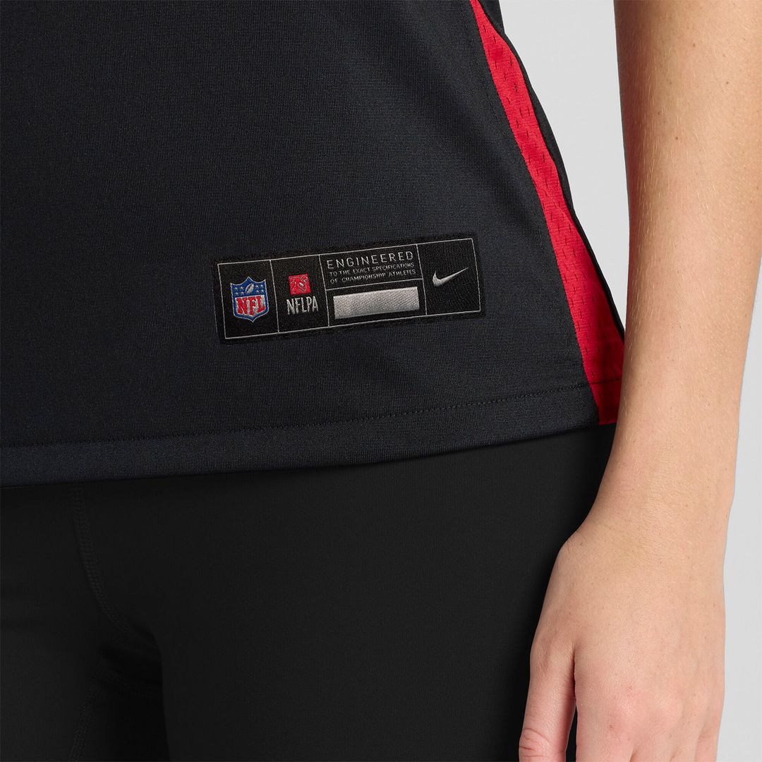 Jalon Walker Atlanta Falcons Nike Women's Team Game Jersey -  Black