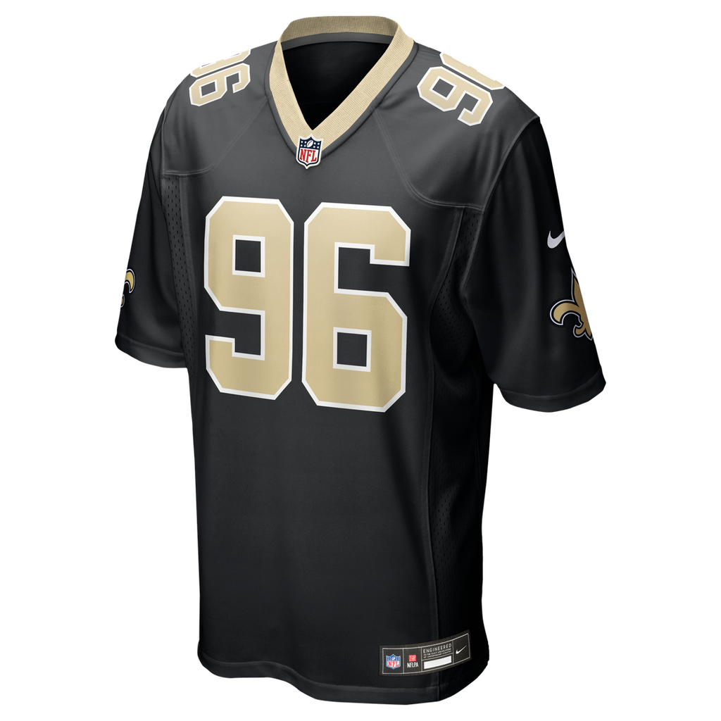 Carl Granderson New Orleans Saints Nike Game Jersey - Black