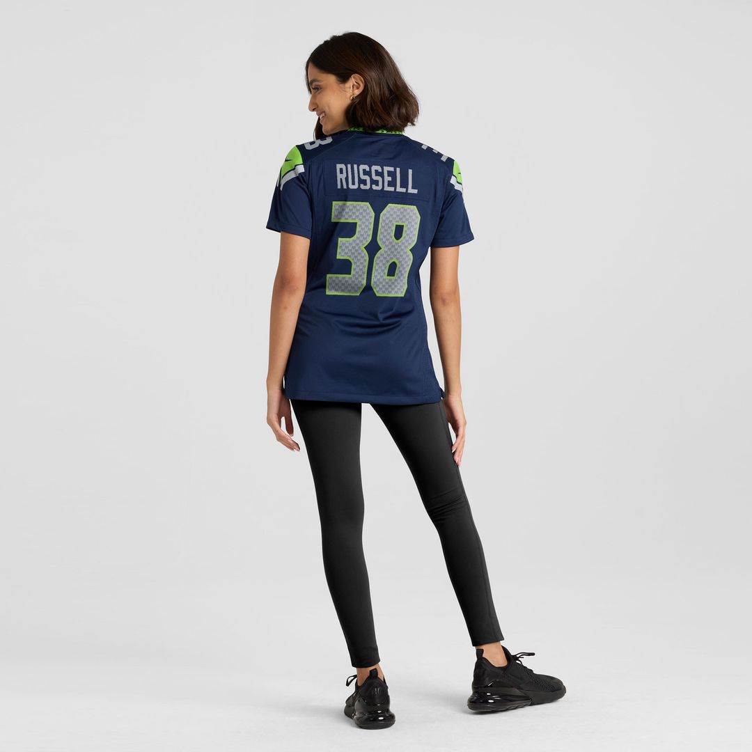 Brady Russell Seattle Seahawks Nike Women's Team Game Jersey -  College Navy