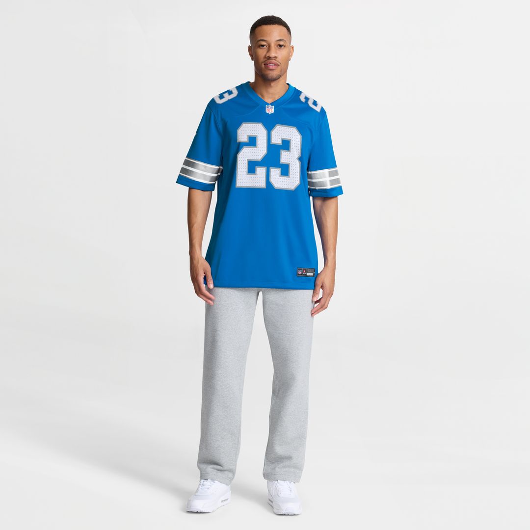 Rock Ya-Sin Detroit Lions Nike Team Game Jersey -  Blue