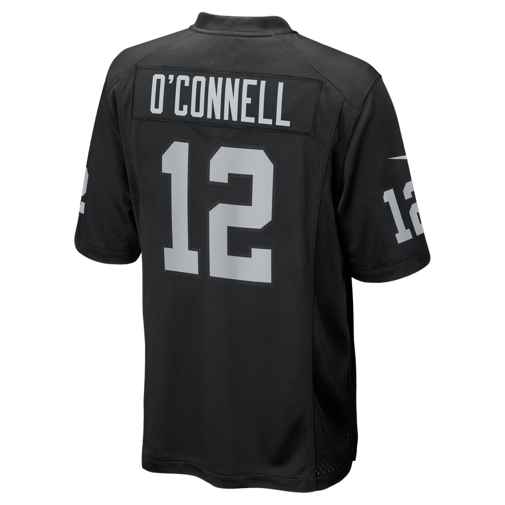Aidan O'Connell Las Vegas Raiders Nike Team Game Jersey -  Black