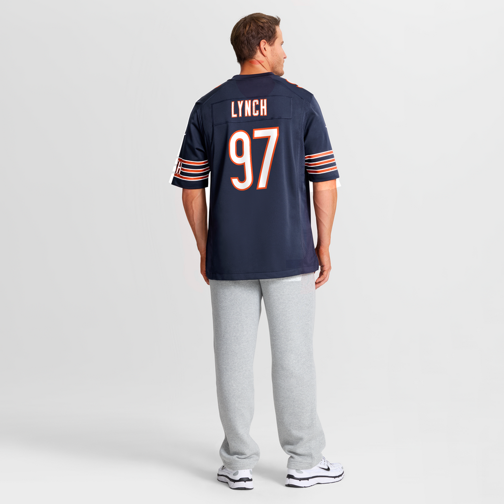 James Lynch Chicago Bears Nike Team Game Jersey -  Navy