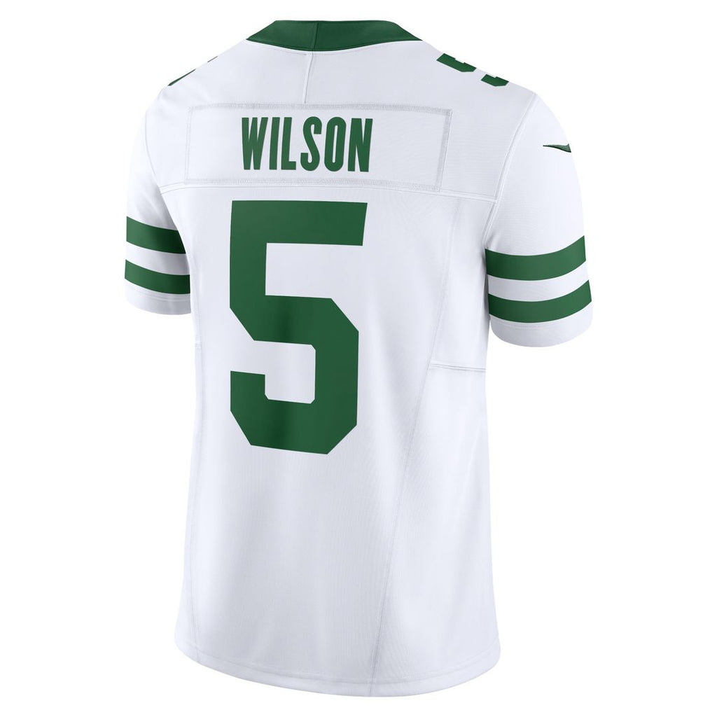 Garrett Wilson New York Jets Nike Alternate Vapor F.U.S.E. Limited Jersey  - Legacy Black