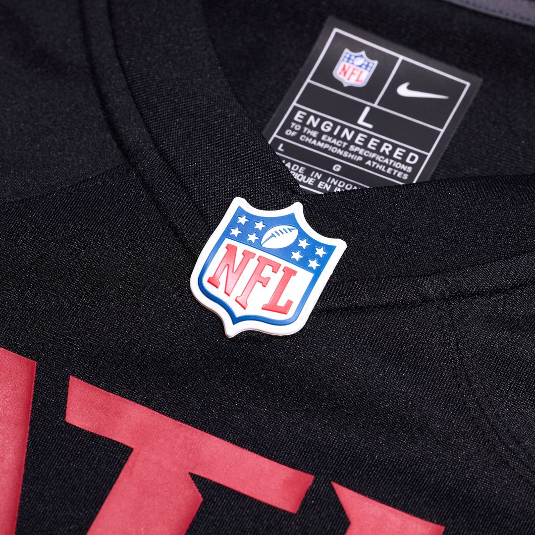Kyle Pitts Sr. Atlanta Falcons Nike Team  Game Jersey - Black
