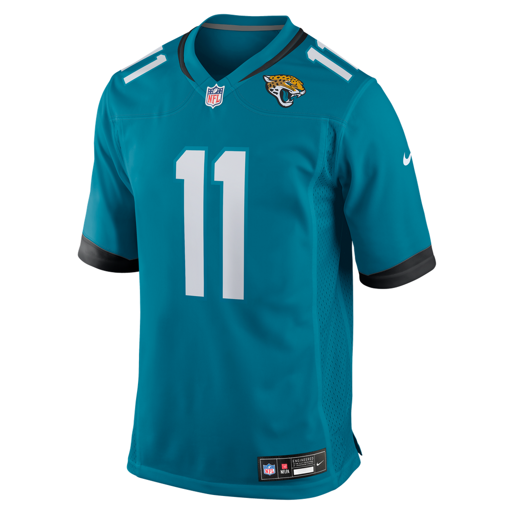 Parker Washington Jacksonville Jaguars Nike Team Game Jersey -  Teal
