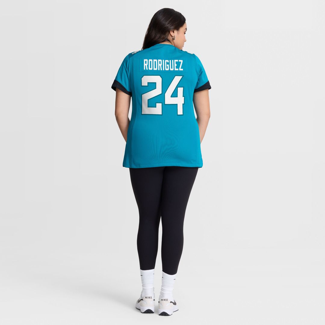 Chris Rodriguez Jacksonville Jaguars Nike Women's Team Game Jersey -  Teal