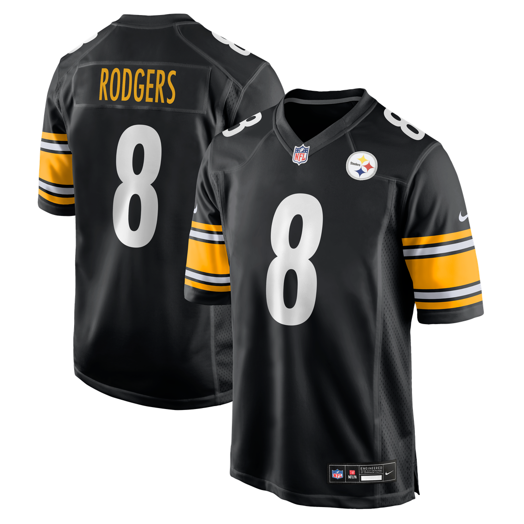 Aaron Rodgers Pittsburgh Steelers Nike Game Jersey - White