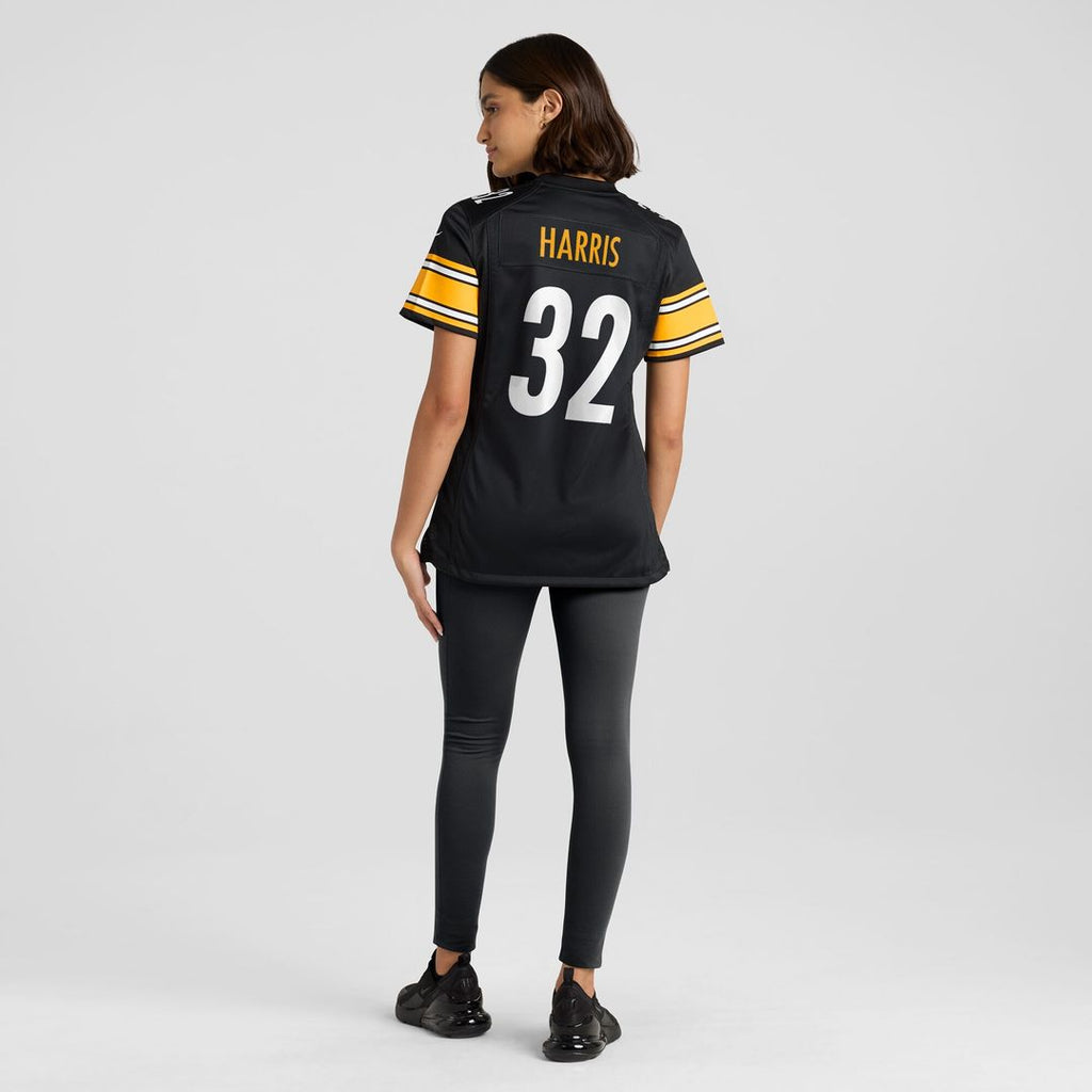 Franco Harris Pittsburgh Steelers Nike Women's Game Retired Player Jersey - Black