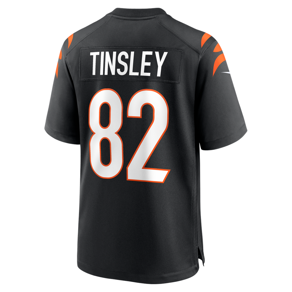 Mitchell Tinsley Cincinnati Bengals Nike Team Game Jersey -  Black