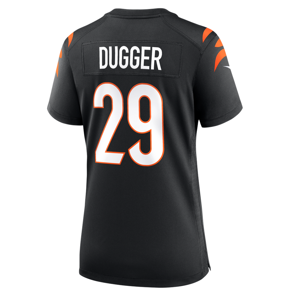 Kyle Dugger Cincinnati Bengals Nike Women's Team Game Jersey -  Black