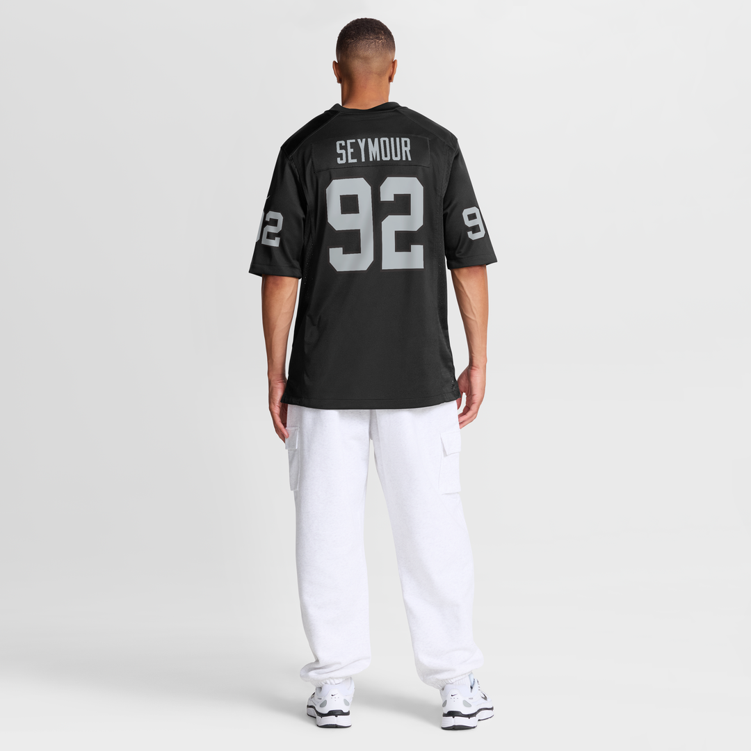 Richard Seymour Las Vegas Raiders Nike Retired Player Game Jersey - Black