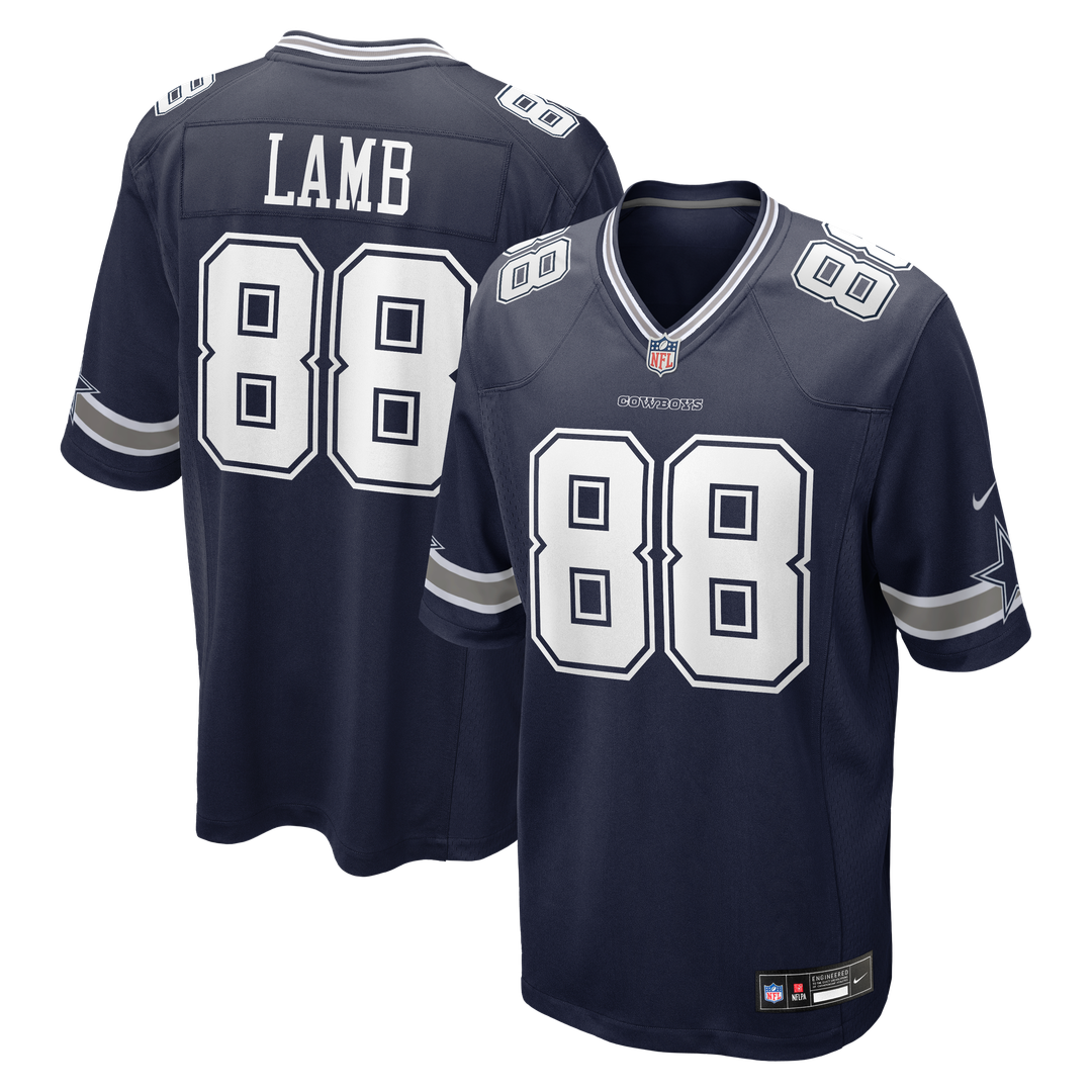 CeeDee Lamb Dallas Cowboys Nike Game Team Jersey - White