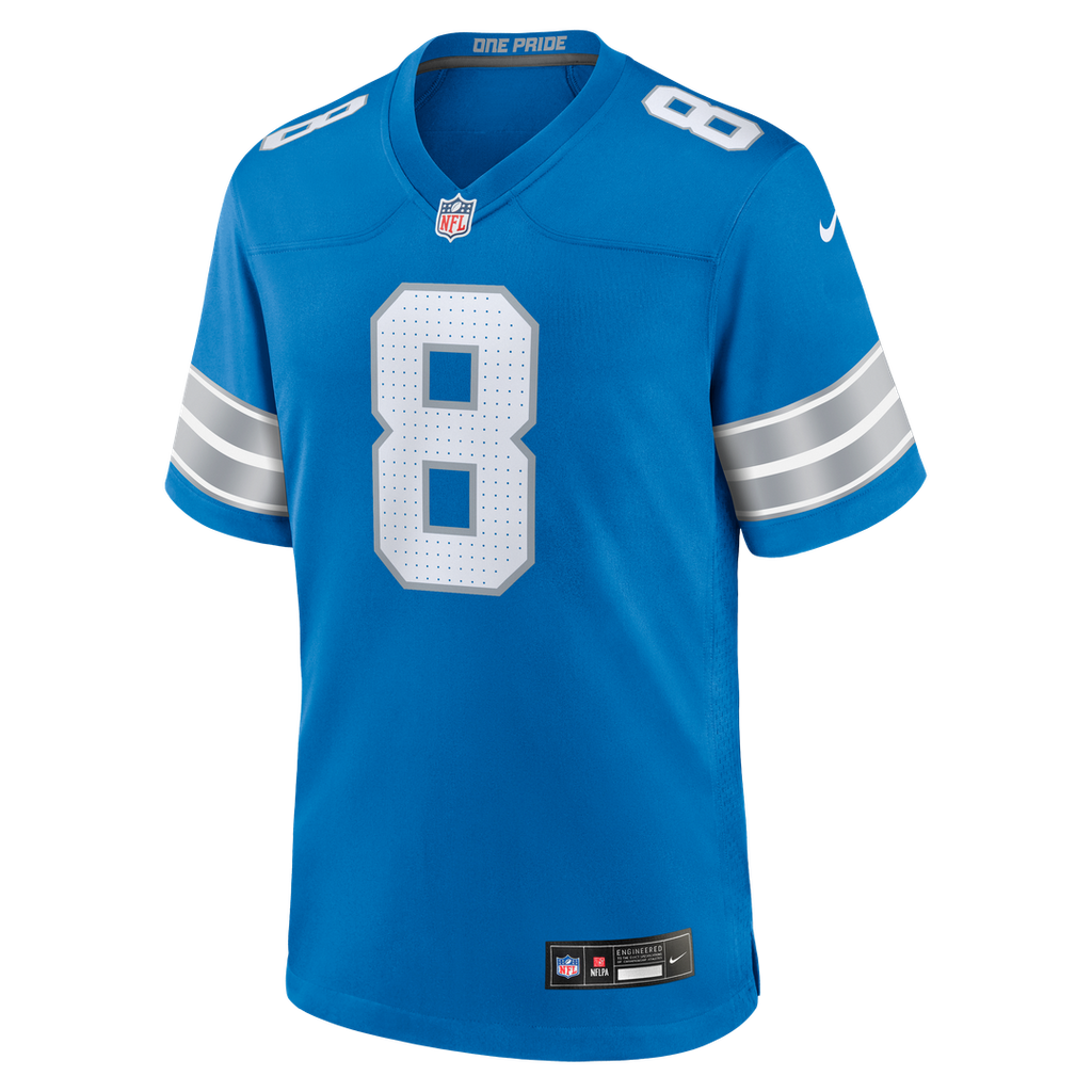 Greg Dortch Detroit Lions Nike Team Game Jersey -  Blue