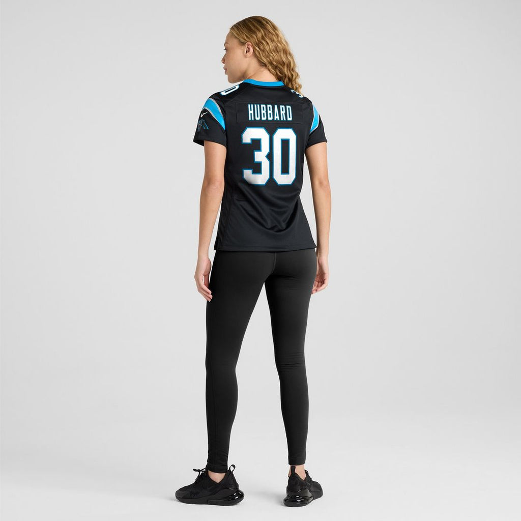 Chuba Hubbard Carolina Panthers Nike Women's Alternate Game Jersey -  Blue