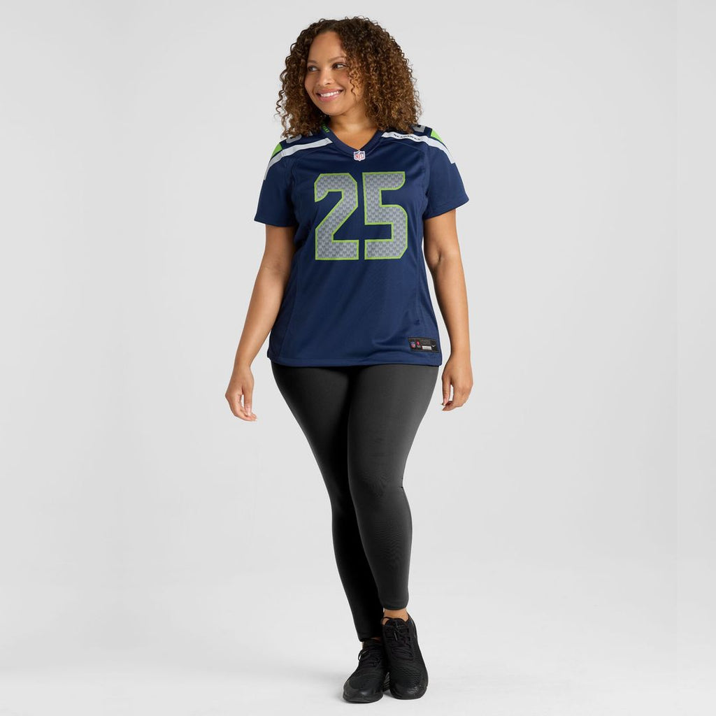 Kenny McIntosh Seattle Seahawks Nike Women's Team Game Jersey -  College Navy