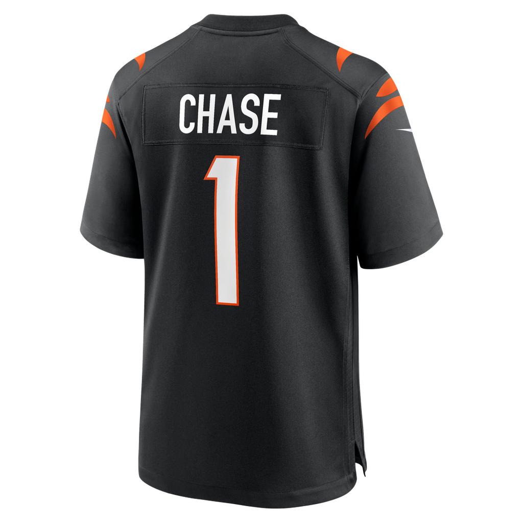 Ja'Marr Chase Cincinnati Bengals Nike Game Jersey - Black