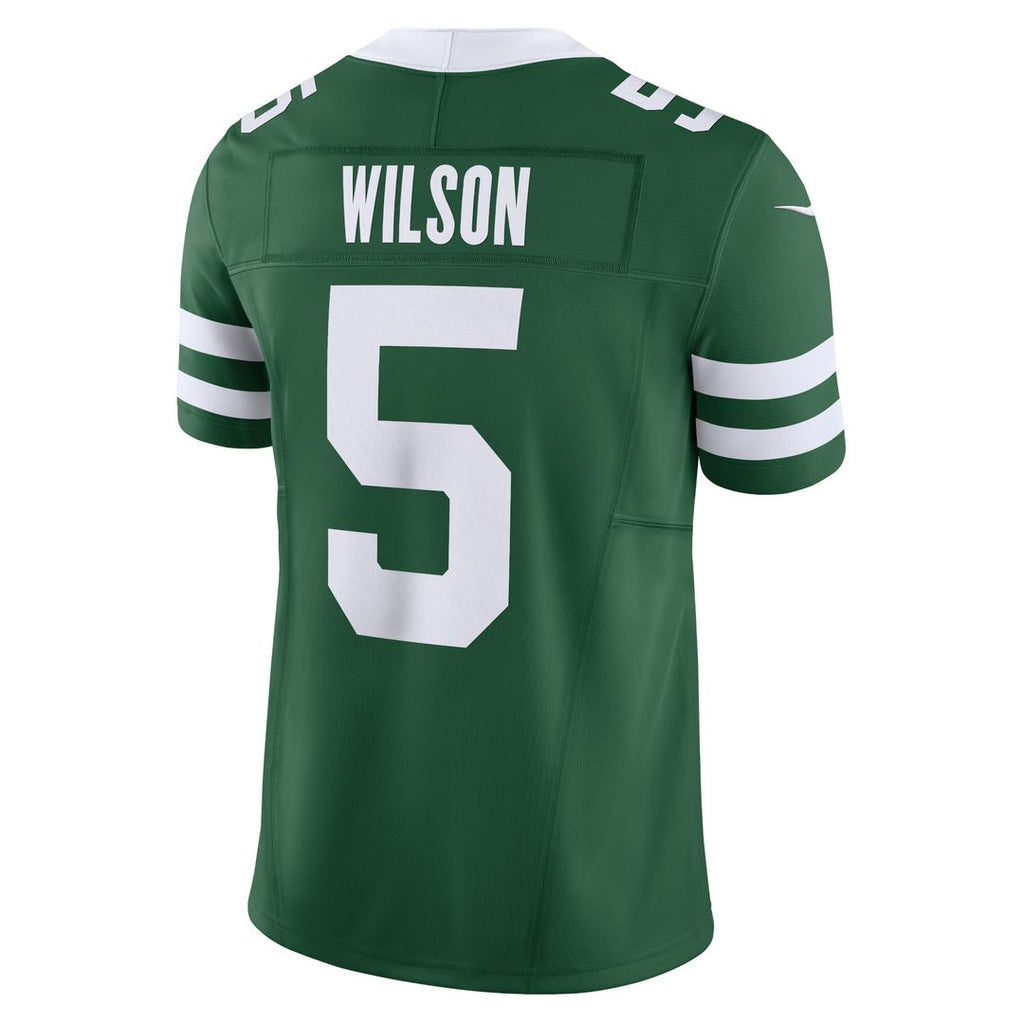 Garrett Wilson New York Jets Nike Alternate Vapor F.U.S.E. Limited Jersey  - Legacy Black