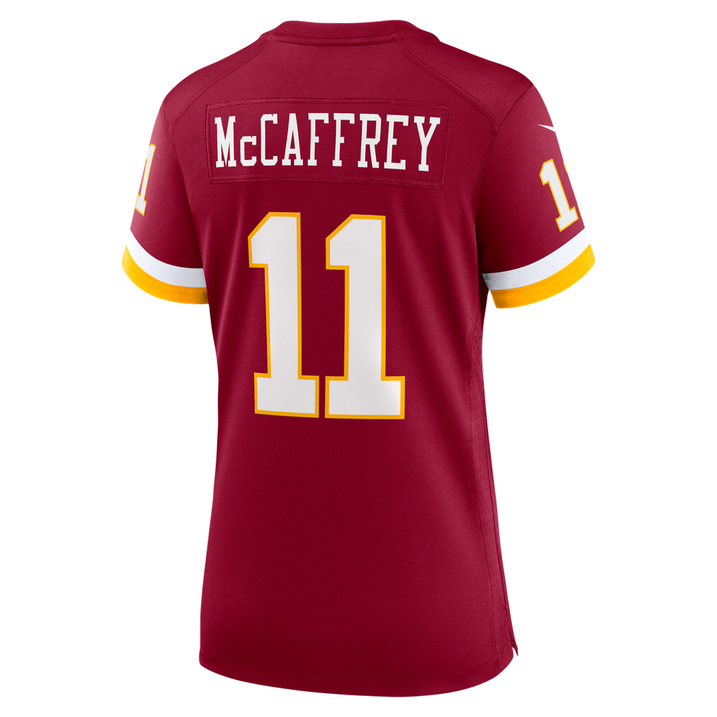 Luke McCaffrey Washington Commanders Nike Women's Hail Raiser Alternate Game Jersey - Black