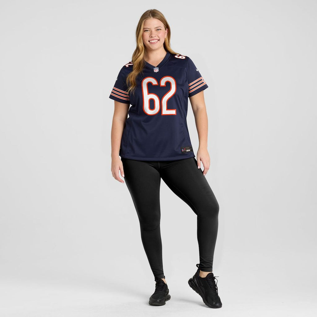 Joe Thuney Chicago Bears Nike Women's Team Game Jersey -  Navy