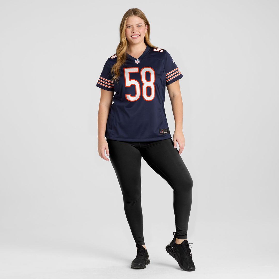 Darnell Wright Chicago Bears Nike Women's  Game Jersey -  Navy