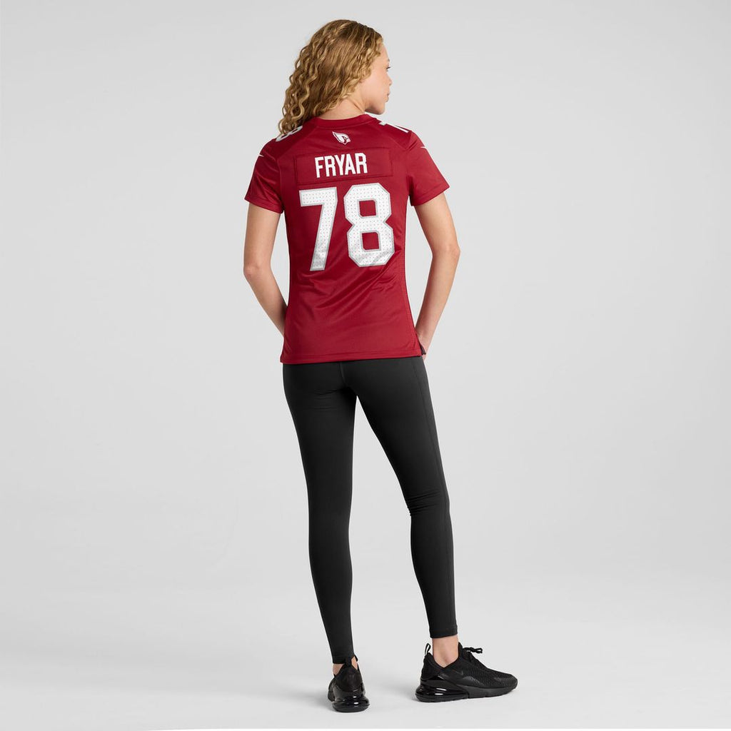 Josh Fryar Arizona Cardinals Nike Women's Team Game Jersey -  Cardinal