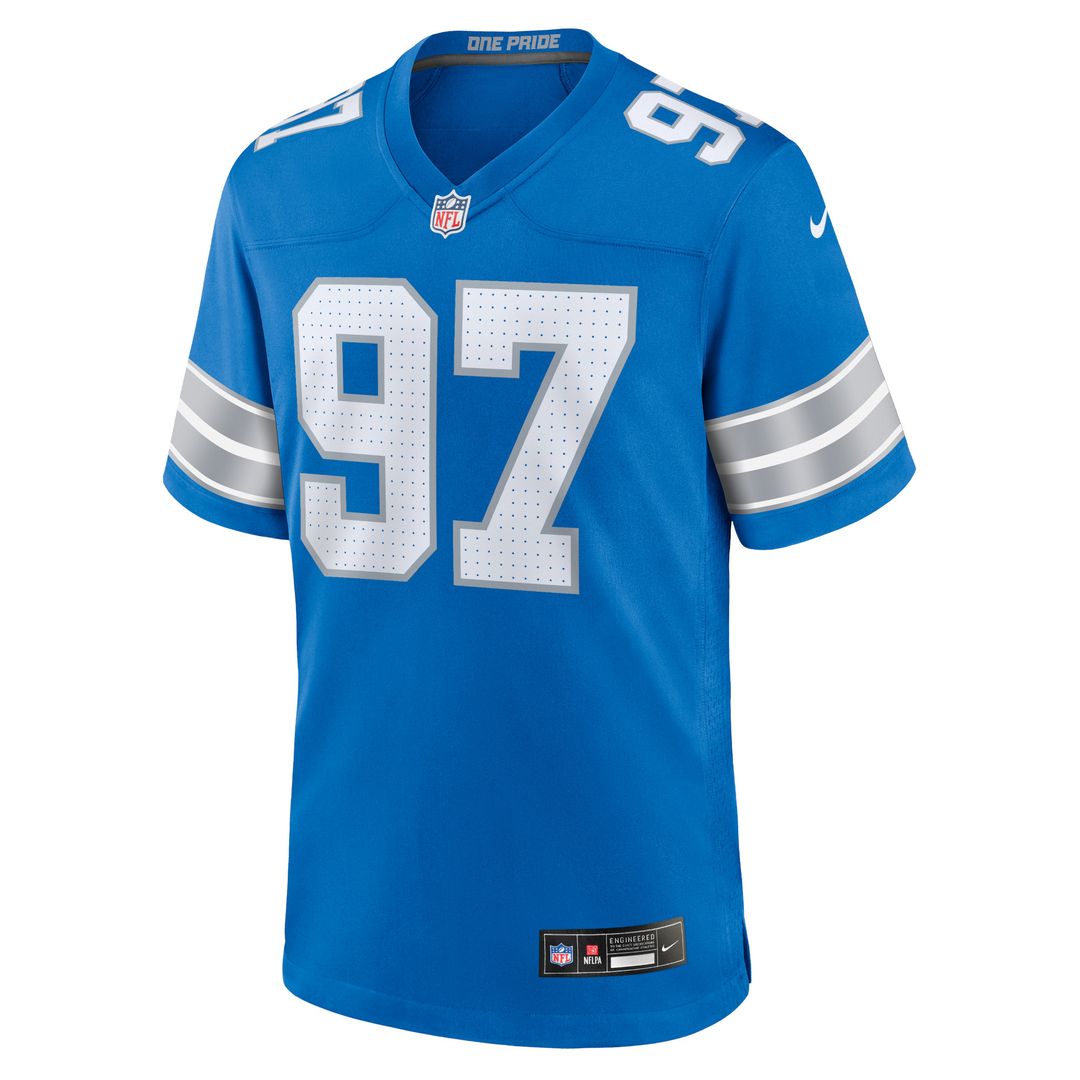 Aidan Hutchinson Detroit Lions Nike Game Jersey - White
