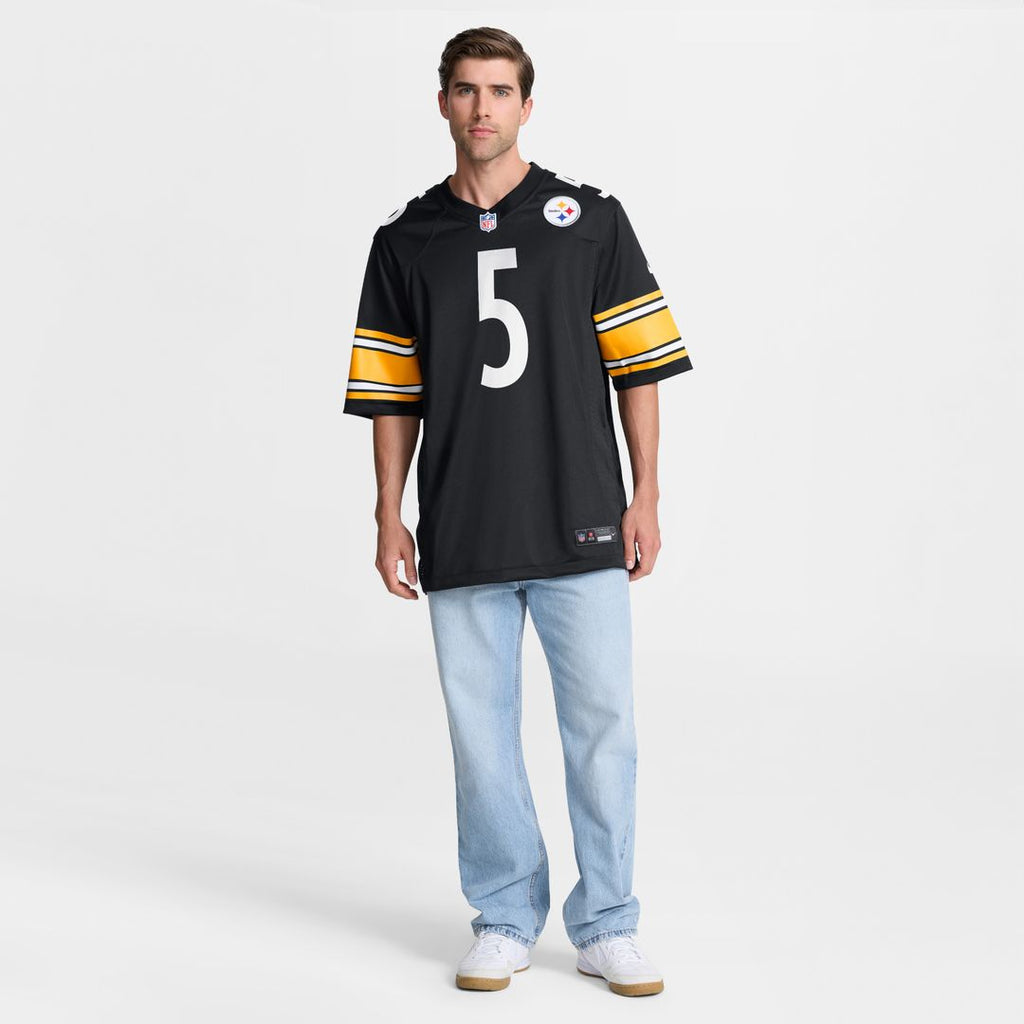 Cameron Johnston Pittsburgh Steelers Nike  Game Jersey -  Black