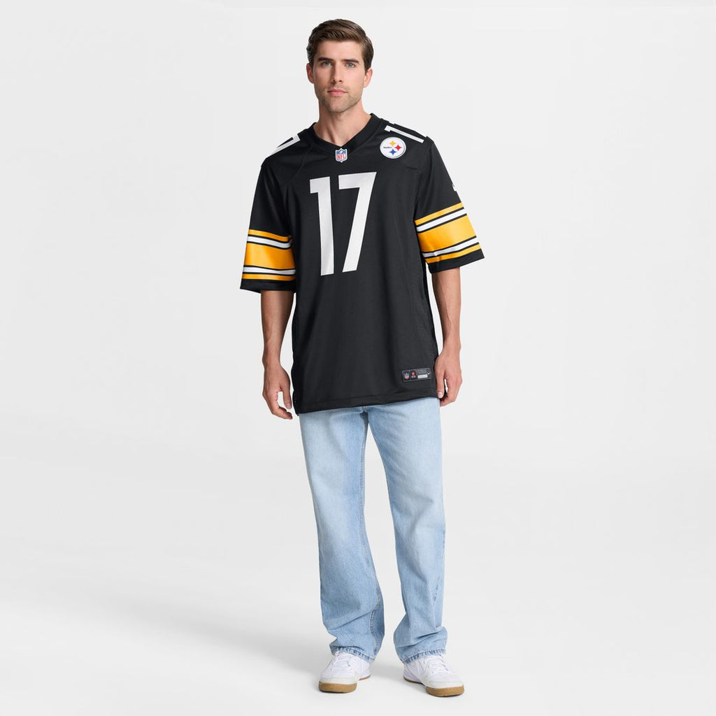 Germie Bernard Pittsburgh Steelers Nike Game Jersey - Black