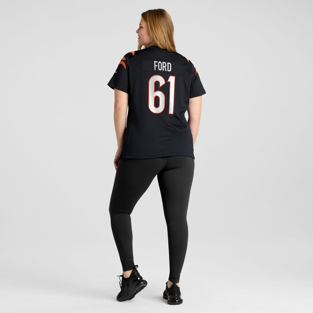 Cody Ford Cincinnati Bengals Nike Women's Game Jersey - Black