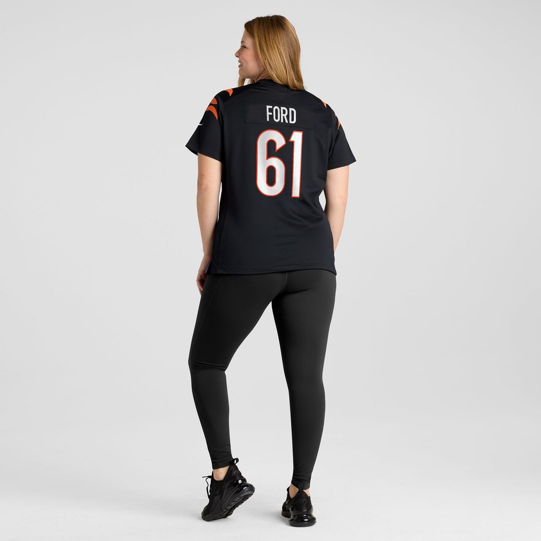 Cody Ford Cincinnati Bengals Nike Women's Game Jersey - Black